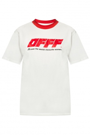 T-shirt with printed lettering, zdjęcie 1 T-shirt with printed lettering od Off White